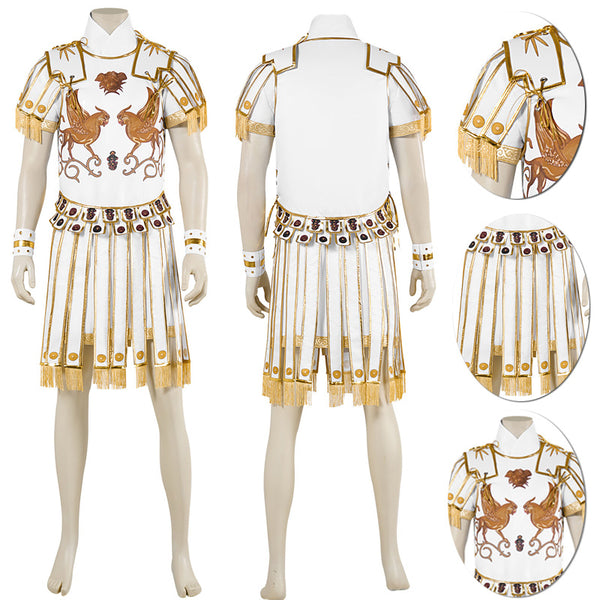 Adult Gladiator 2 Marcus Acacius Costume Roman Soldier Costume Armor Set Gladiator Costume