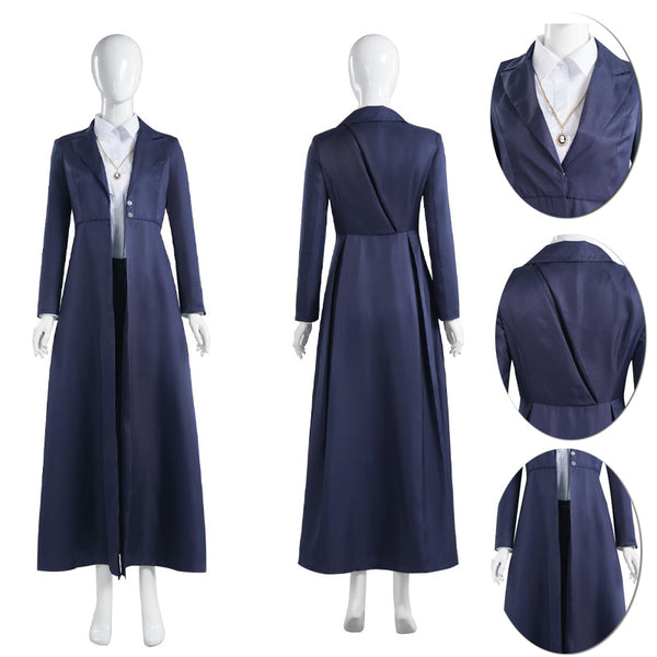 Adult Agatha All Along Agatha Harkness Costume Women Witch Agatha Cosplay Long Coat Halloween