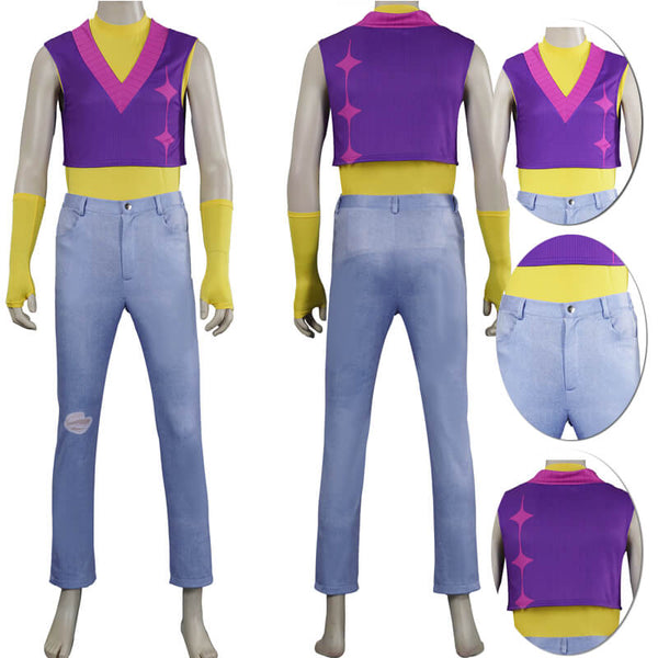 Mystery Boys Saja KPop Demon Hunters Cosplay Costume Halloween Outfit