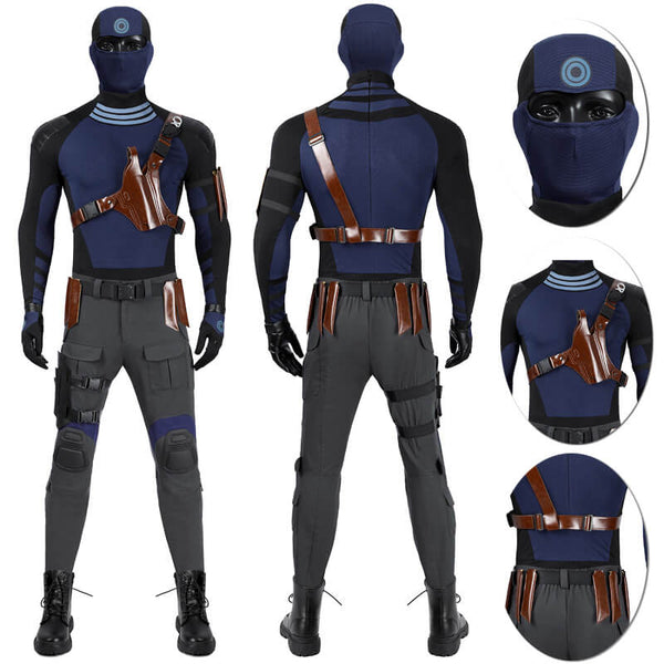 Bullseye Daredevil Season 2 Cosplay Costume Halloween Outfit