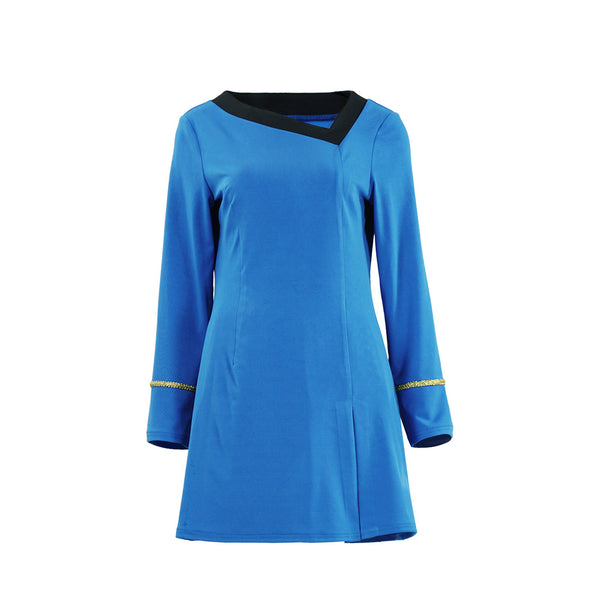 Star Trek The Original Series Female Duty Uniform TOS Blue Dress