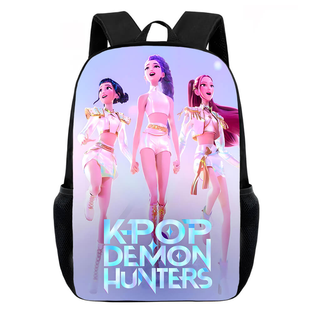 KPop Demon Hunters Backpacks Huntrix Teenager School Bag Waterproof Tr ...