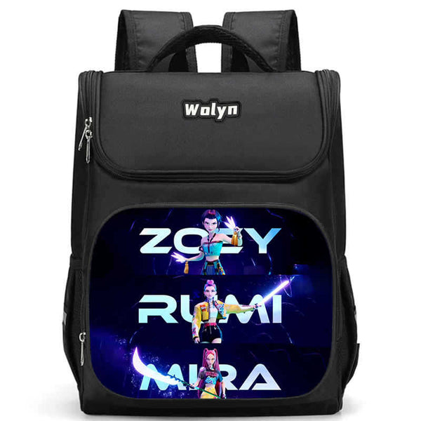 KPop Demon Hunters Backpacks Casual Durable Travel Lightweight Backpack