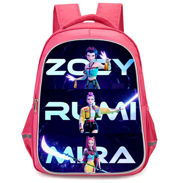 KPop Demon Hunters Backpacks Teenager School Travel Lightweight Backpack