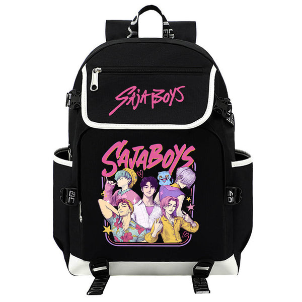 KPop Demon Hunters Backpacks Casual Durable Teenager School Bag Travel Lightweight Backpack
