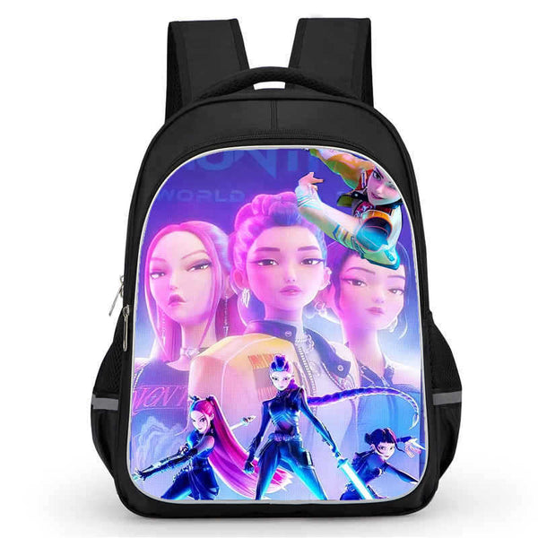 KPop Demon Hunters Backpacks Hot Anime Lightweight Casual Daypack Durable Backpack for Daily Use Work