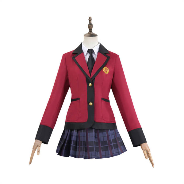 Foyacos Kakegurui Cosplay Yumeko Jabami Cosplay School Uniform Ryota Suzui Costume