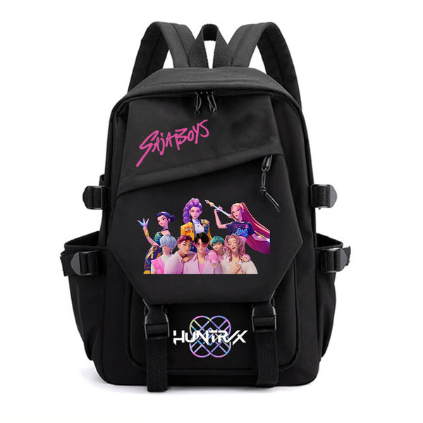 Kpop Demon Hunters Backpacks School Shoulder Bag Travel Backpack Unisex