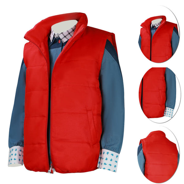 Marty McFly Back To The Future Cosplay Costume