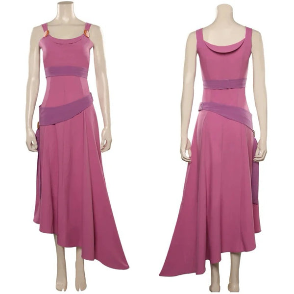 Megara Hercules Costume Meg Hercules Dress Halloween Cosplay Suit Women