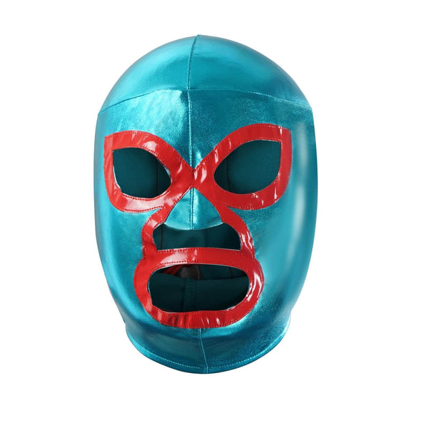Nacho Libre Mask Mexican Wrestler Mask Leather Mask Mexican Luchador Gold Mask Halloween Cosplay Mask