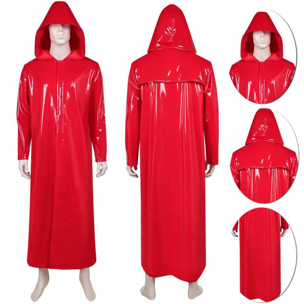 Adult Simone Perry Costume Fear Street: The Prom Queen Cosplay Red Coat Carnival Halloween Outfit