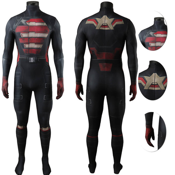 Thunderbolts John Walker Bodysuit – Agent Superhero Bodysuit Halloween Suit Men