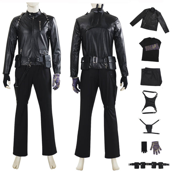 Foyacos Winter Soldier Costume Thunderbolts Bucky Barnes Halloween Cosplay Suit