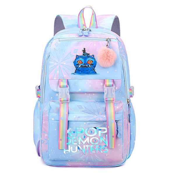 KPop Demon Hunters Backpack Cute School Bag High-Capacity School Backpack Girls