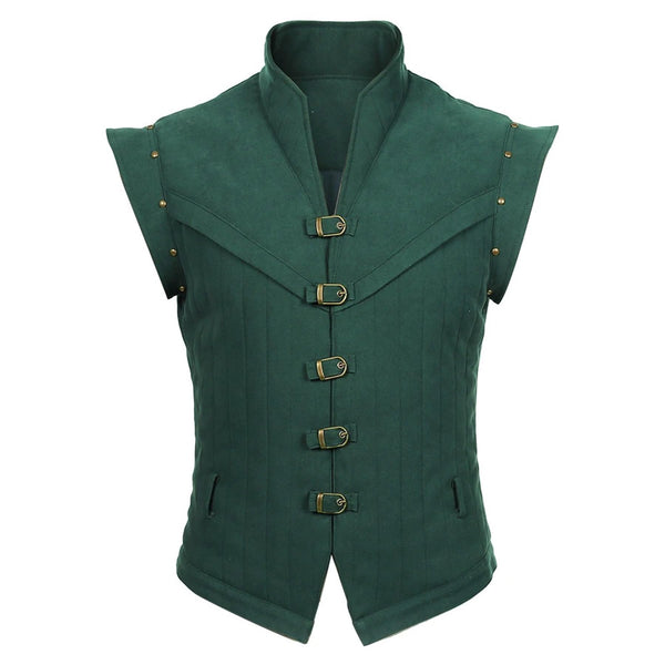 Foyacos Prince Green Vest Halloween Prince Costume
